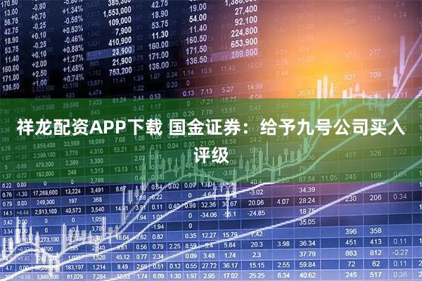 祥龙配资APP下载 国金证券：给予九号公司买入评级
